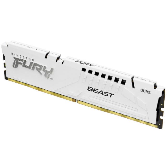 Imagen de Memoria Kingston Fury Beast 16GB DDR5 6800Mhz White