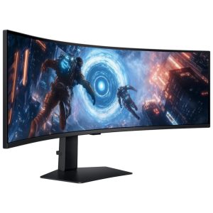 Monitor Samsung Odyssey G9 Curvo 49" OLED DQHD 5120 x 1440 240hz - LS49FG910ENXZA