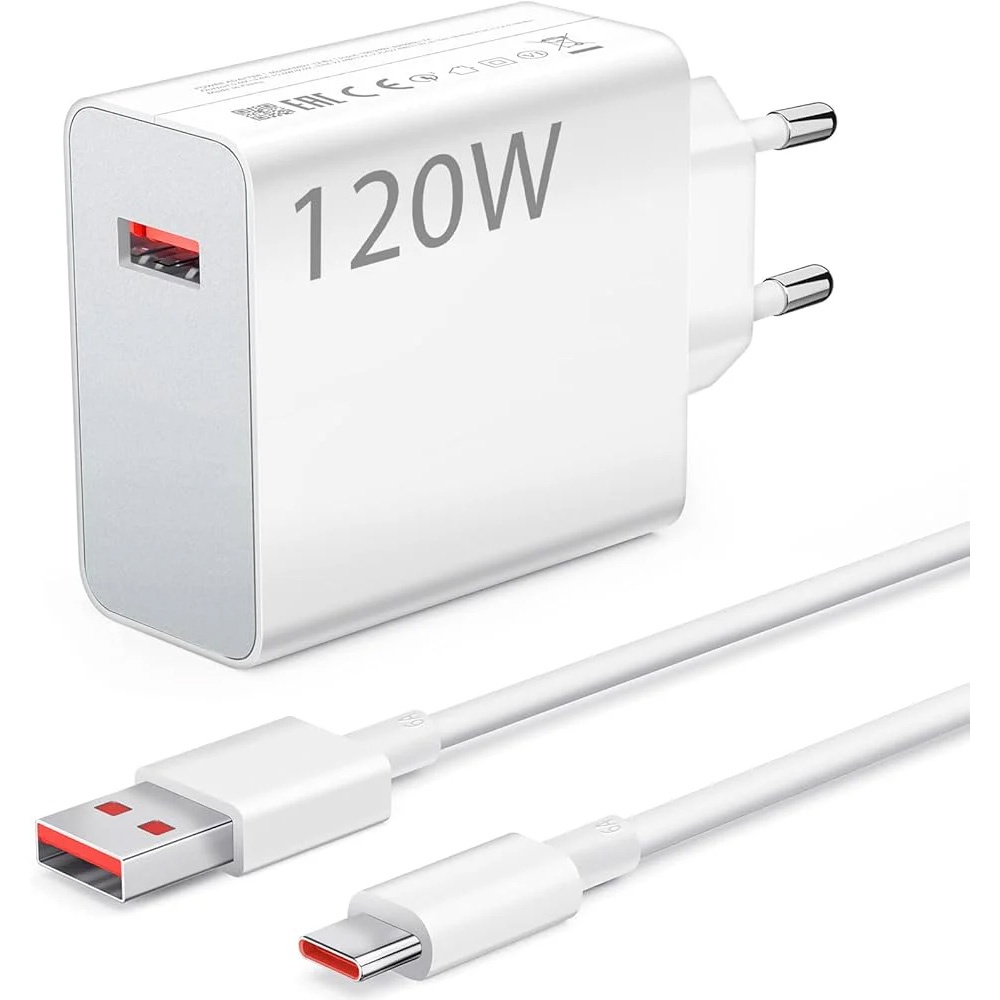 Imagen de Cargador Xiaomi 120W HyperCharge Combo