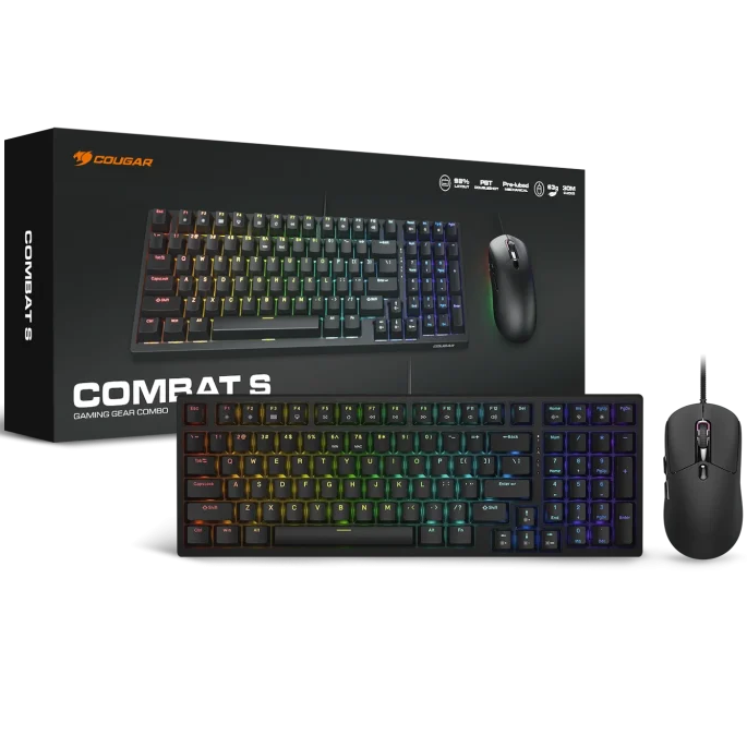 Imagen de Combo de Mouse y Teclado Cougar Combat S