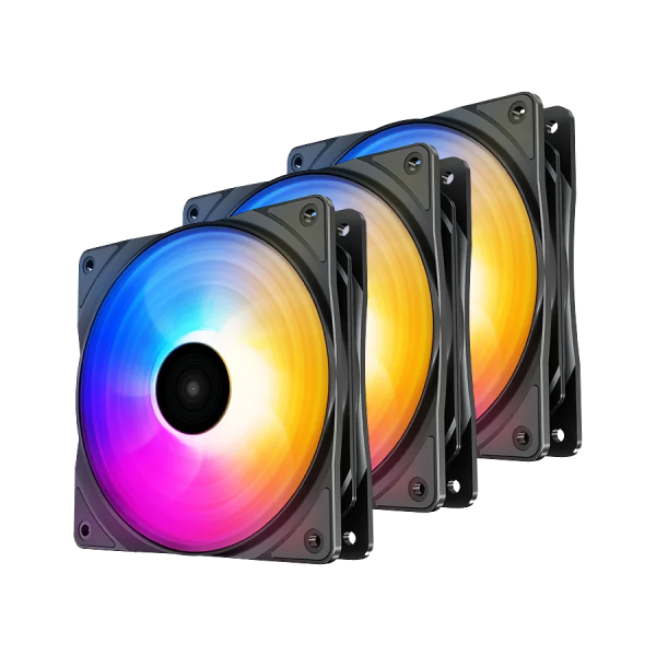 Fan DeepCool RF120 FS 120mm Kit x 3 Fan DeepCool RF120 FS 120mm Kit x 3