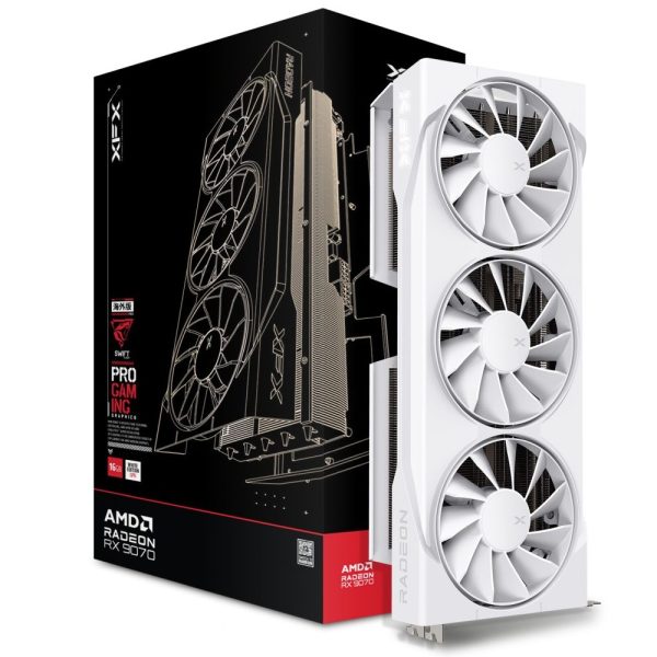 GPU XFX Radeon RX9070 Swift White OC 16Gb