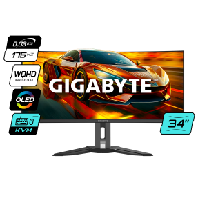 Monitor Aorus MO34WQC QD-OLED 34" 175hz 2560 x 1440(QHD)