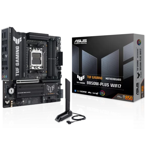 Mother Asus TUF Gaming B850M-PLUS WiFi7 AM5 Mother Asus TUF Gaming B850M-PLUS WiFi7 AM5