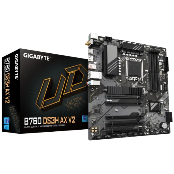 Mother Gigabyte B760M DS3H AX V2 DDR5 Mother Gigabyte B760M DS3H AX V2 DDR5