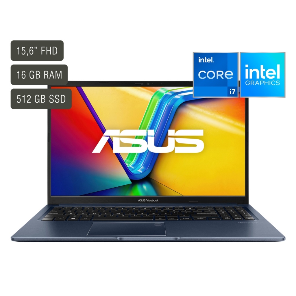 Imagen de Notebook ASUS VIVOBOOK X1502VA-BQ583W i7 13620h/16Gb/512Gb PCIe/15,6/W11