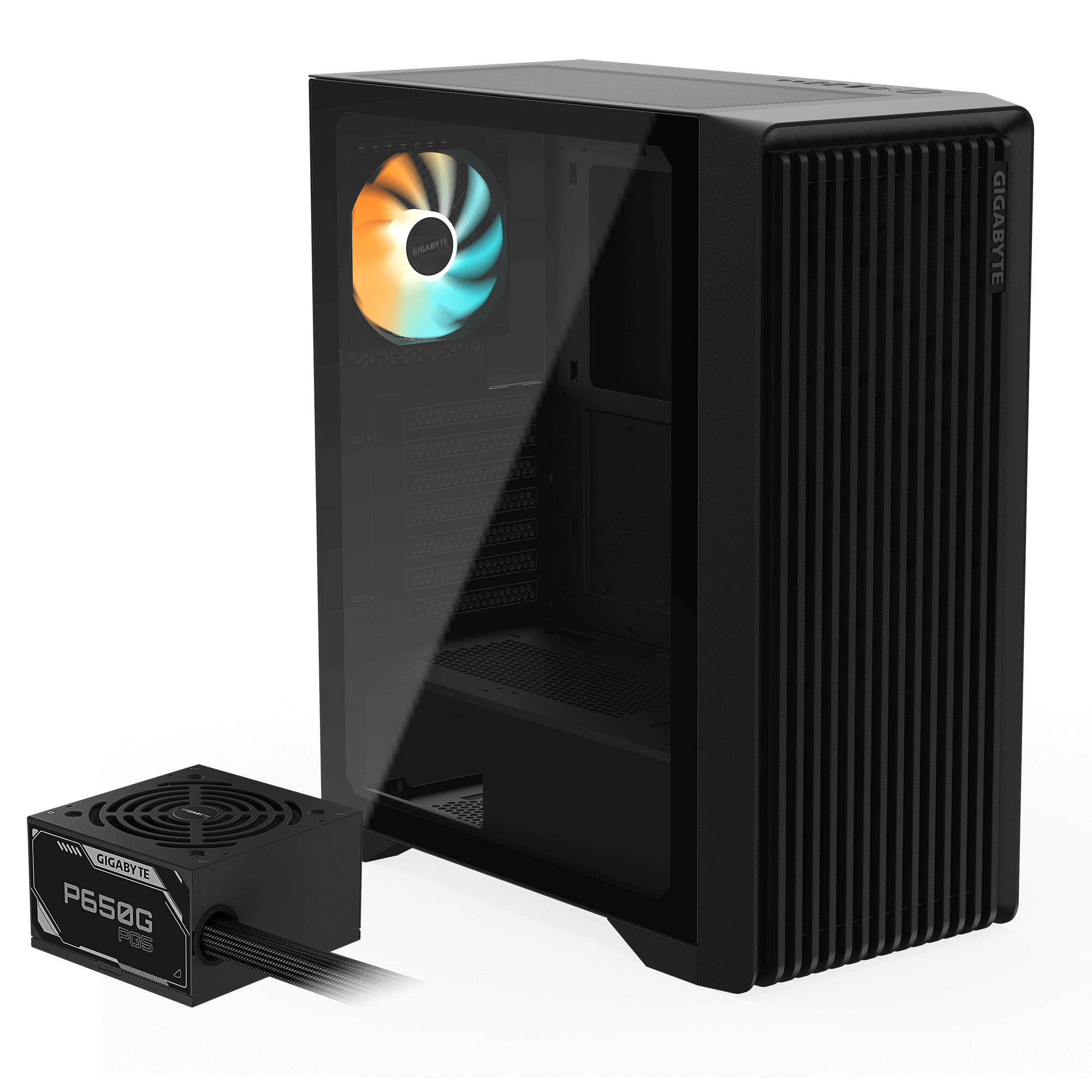 Imagen de Bundle Gigabyte Gabinete C103G + Fuente P650G PG5 80 Plus Gold
