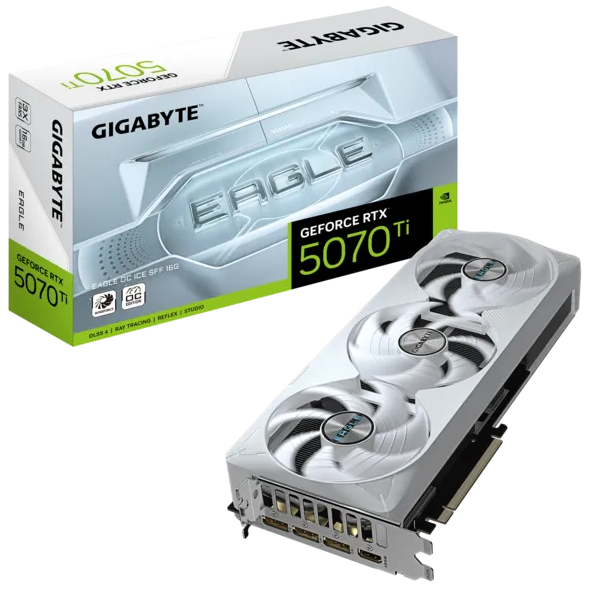 GPU Gigabyte GeForce RTX 5070 Ti Eagle OC ICE SFF 16GB