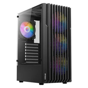 Gabinete Antec AX22 Elite - 4 fanes RGB - Cristal templado