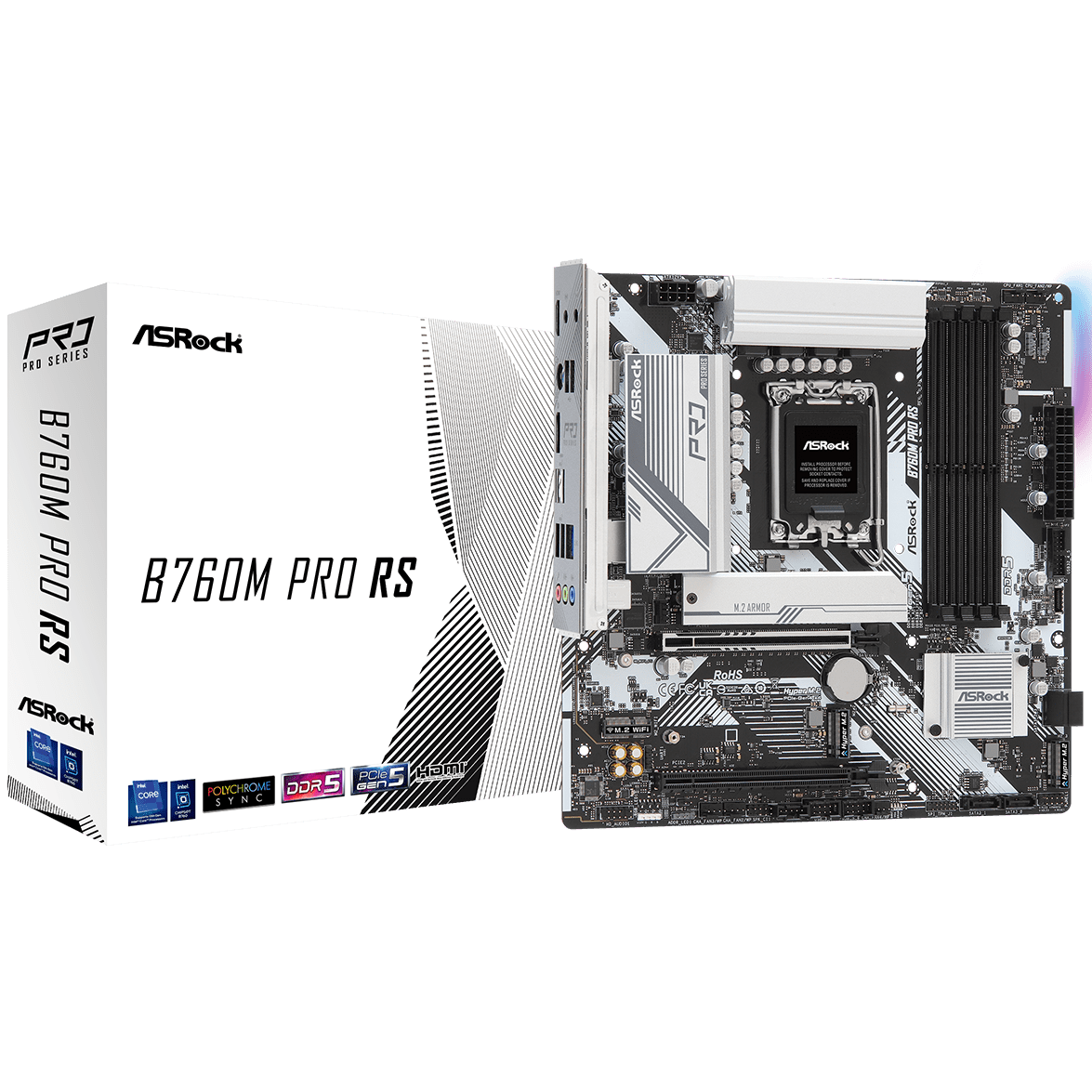 Imagen de Mother Asrock B760M PRO RS DDR5