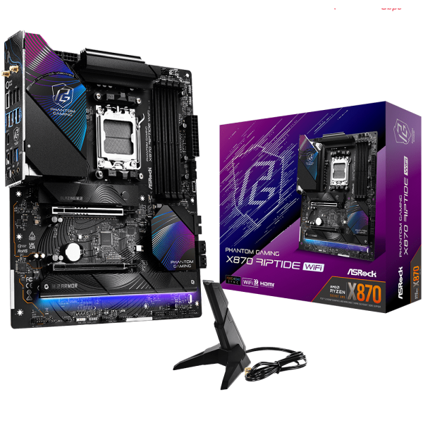 Mother Asrock X870 Riptide WiFi AM5 DDR5