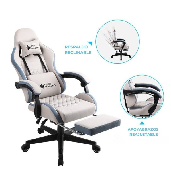 Silla Gamer Shot Dominator - White