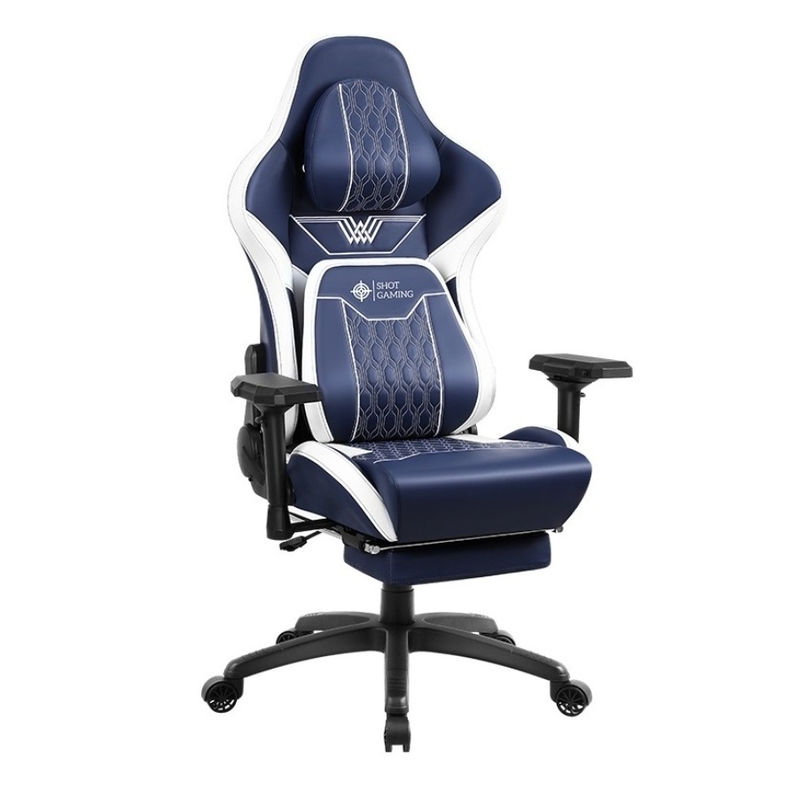 Imagen de Silla Gamer Shot Gladiator – Blue/White