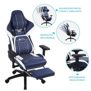 Silla Gamer Shot Gladiator - Blue/White