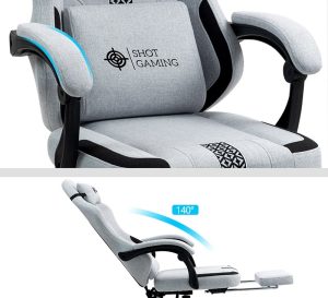 Silla Gamer Shot Viper - Grey/Black