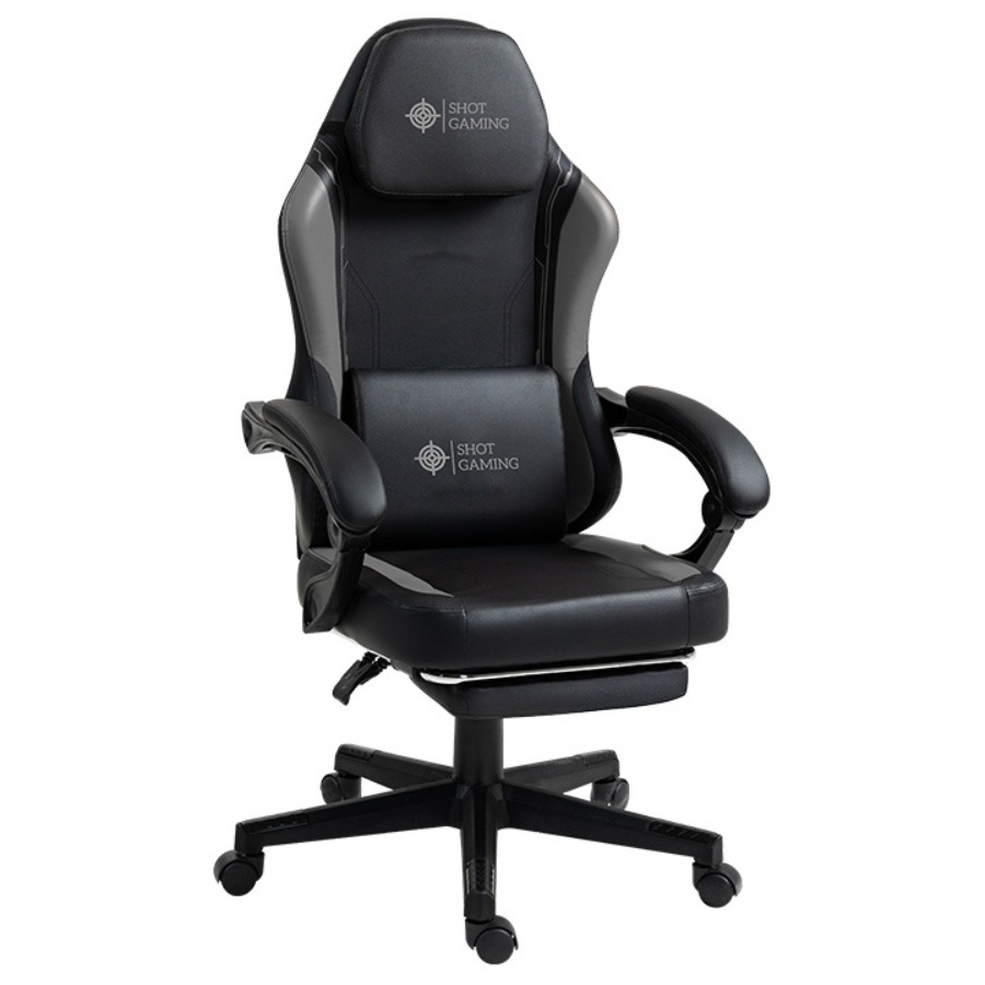 Imagen de Silla Gamer Shot Warlord – Grey/Black