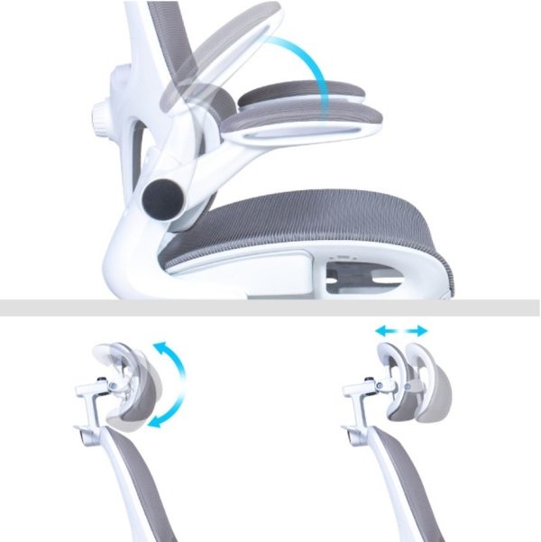 Silla de oficina Shot P200 Grey