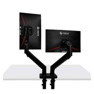 Soporte Teros TE-7114 para 2 monitores