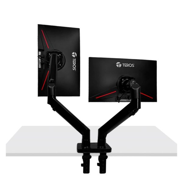 Soporte Teros TE-7114 para 2 monitores