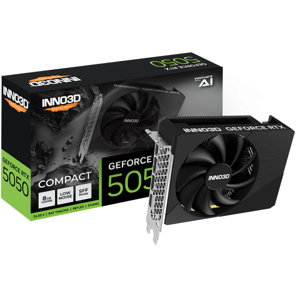 GPU Inno3d GeForce RTX 5050 8GB Compact GPU Inno3d GeForce RTX 5050 8GB Compact