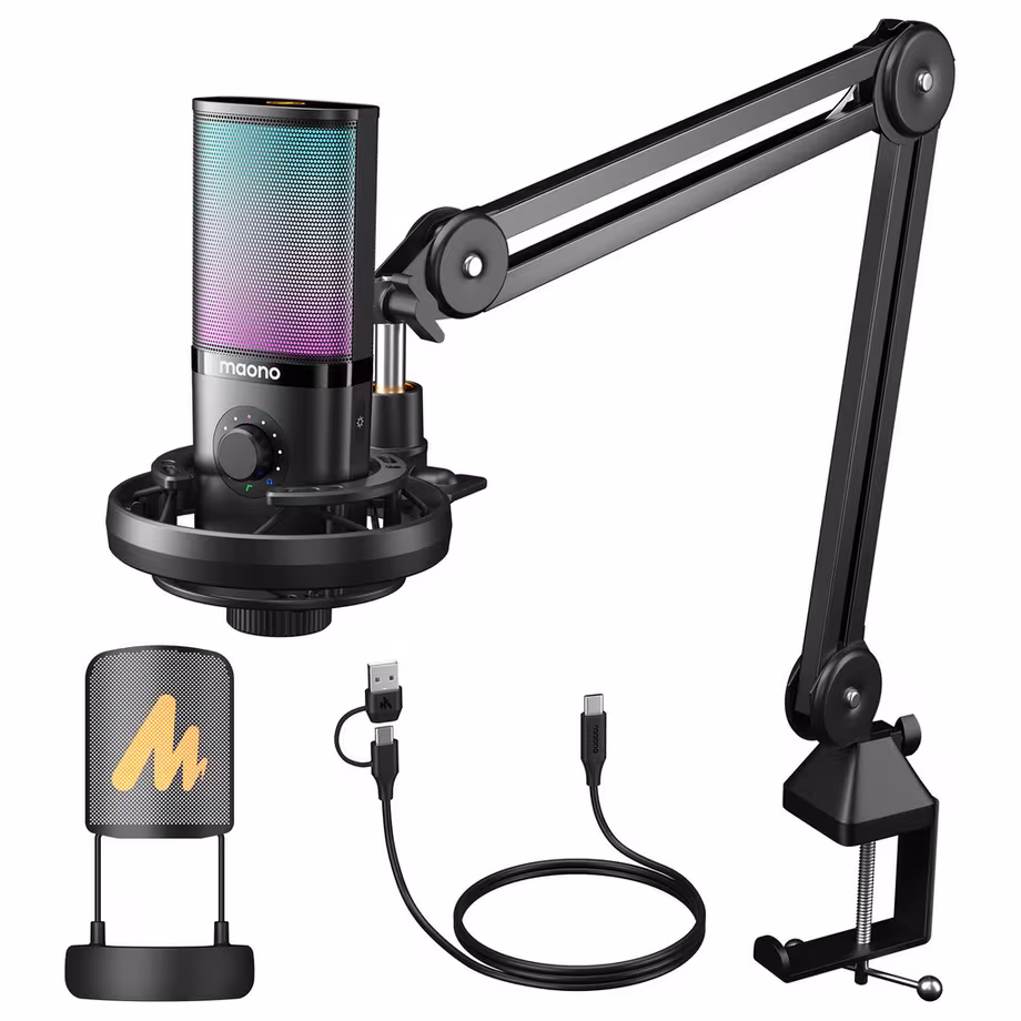 Microfono Maono PM450S con brazo