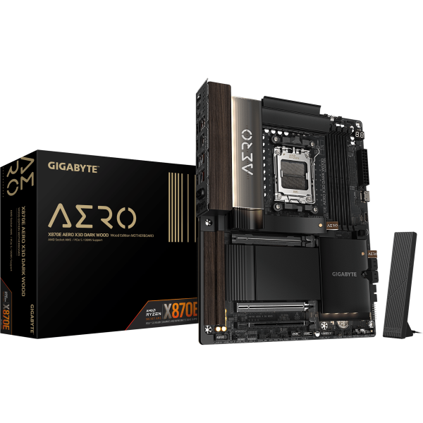 Mother Gigabyte X870E Aero X3D Dark Wood Mother Gigabyte X870E Aero X3D Dark Wood