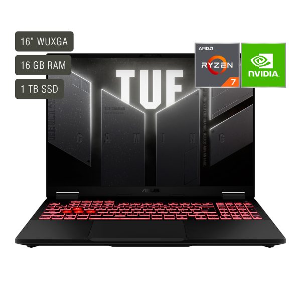 Notebook Asus TUF FA608UH-RV006W R7 260/16Gb DDR5/1Tb/RTX5050/16"/W11