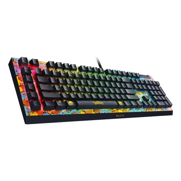 Teclado Razer Blackwidow V4 X Pokemon Edition