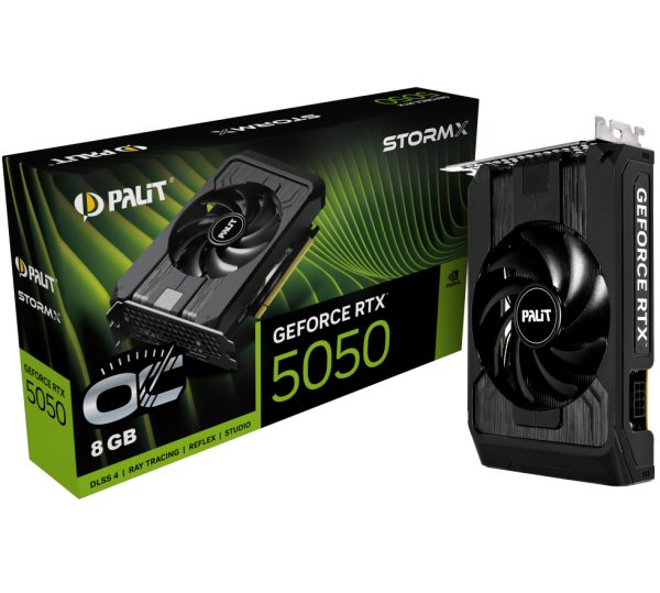 GPU PALIT GeForce RTX 5050 Stormx OC 8GB GPU PALIT GeForce RTX 5050 Stormx OC 8GB