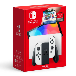 Nintendo Switch OLED White - Super Mario Wonder