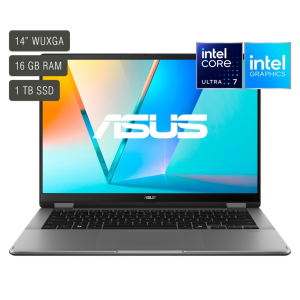 Notebook ASUS VIVOBOOK TP3407SA-QL009W INTEL CORE U7 256V/16Gb Táctil/1Tb PCIe/14"/W11