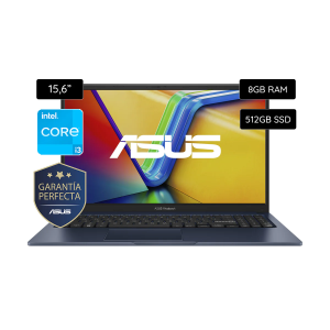 Notebook ASUS VIVOBOOK X1504ZA-BQ393W I3-1215U/8Gb/512Gb PCIe/15.6"/W11