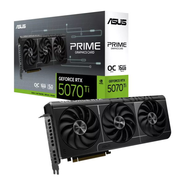 GPU Asus Prime GeForce RTX5070 Ti OC Edition 16Gb GPU Asus Prime GeForce RTX5070 Ti OC Edition 16Gb