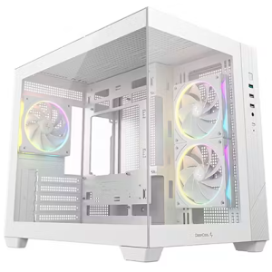 Gabinete DeepCool CG330 3F White