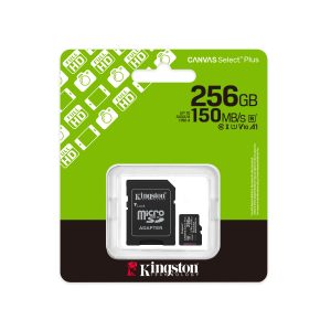 Kingston Canvas Select Plus Micro SD 256gb C10 4K