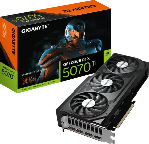 GPU Gigabyte GeForce RTX 5070 Ti Windforce OC V2 16GB