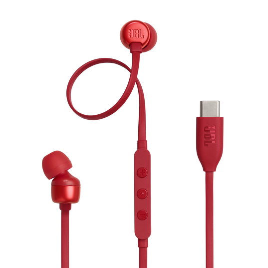 JBL Headphone Tune 310C USB C Red