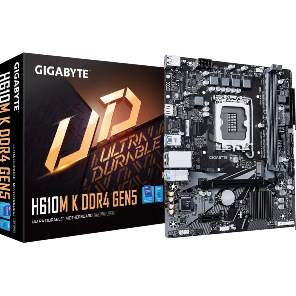 Mother Gigabyte H610M K DDR4 GEN5 Mother Gigabyte H610M K DDR4 GEN5