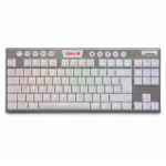 Teclado Redragon Horus TKL White Mecánico - Bajo perfil