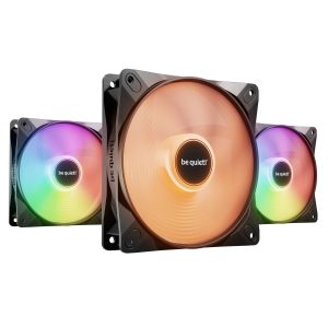 Fan Cooler Be Quiet! Light Wings LX 120mm PWM HS Triple Pack Black