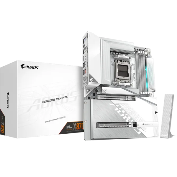 Mother Gigabyte X870 Aorus Stealth ICE Mother Gigabyte X870 Aorus Stealth ICE
